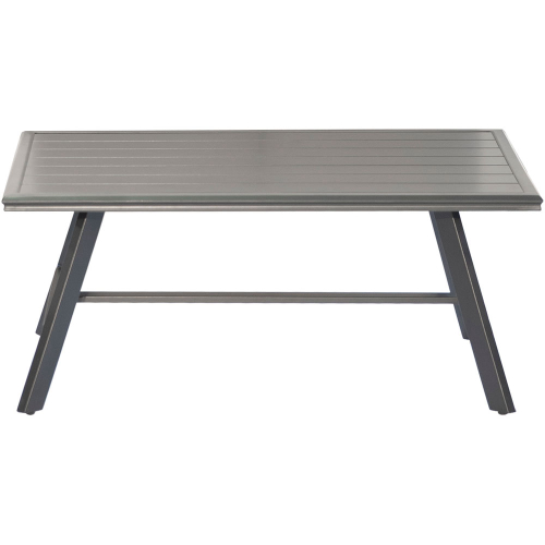 Commercial Aluminum Slat Coffee Table
